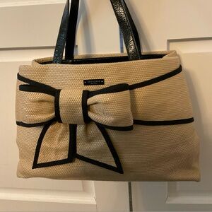 Kate Spade Mt Perry Rumor Bow‎ Tote Shoulder Handbag Excellent Pre-Owned Cond.
